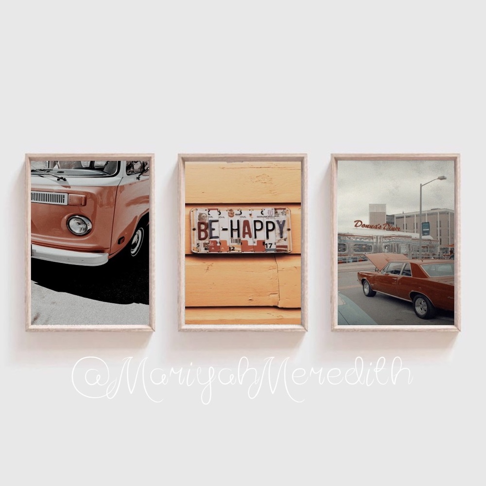 •Retro wall art•